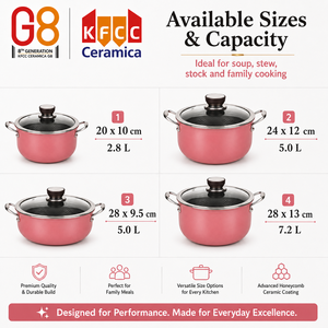 <span class=keywords><strong>Casserole</strong></span> en acier inoxydable 3 plis de qualité alimentaire 20/24/28 cm, avec couvercle, pour la cuisine - Product Image 5