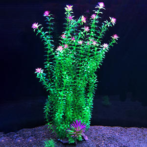 Plantas de pecera artificiales de 52cm, pecera, paisajismo, plantas acuáticas, accesorios para acuarios - Product Image 5