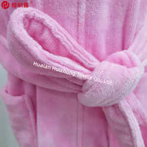 Wholesale Lovely Luxury Cartoon Robe pink <strong>100</strong>% <strong>Cotton</strong> Cartoon Rabbit Robes Children Hooded Velvet Pile <strong>Bathrobe</strong> for Girls - Product Image 5