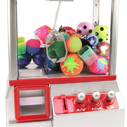 Mini Claw Machine Crane Game Birthday Toys Gifts for Kids, Girls, Boys