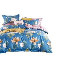 Edredón de algodón con diseño impreso, ropa de cama suave y cálida personalizada, oferta especial de fábrica