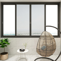 Fenêtres coulissantes en aluminium à prix avantageux, designs modernes, double vitrage, cadre en aluminium, portes