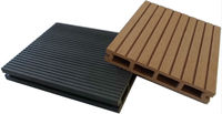 Planches de terrasse en composite IPE brossé Everjade, antidérapantes, à grain de bois moderne, pour jardin extérieur, imperméables, en plastique solide