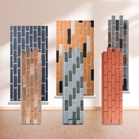 Pierre artificielle en polyuréthane, pierre PU, faux briques, décoration murale intérieure et extérieure, facile à installer, imperméable