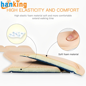 Plantillas de esponja transpirables de espuma viscoelástica para mujer, almohadillas en forma de T para aliviar el dolor de pies con talón - Product Image 5