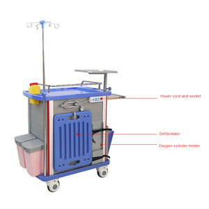 Chariot médical d'urgence XIN EN TE <span class=keywords><strong>ET750</strong></span> en ABS, mobilier hospitalier, capacité de charge de 100 lb, vente chaude - Product Image 5
