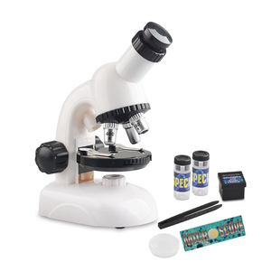 Children Microscope 40x 100x Manual Focus Educational Science Toy For Kids Ages 7-14 Years Old With Specimens And Tools - Product Image 5