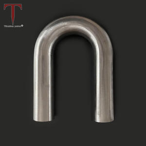 Tubo Curvo de Titânio Personalizável de 1,2mm de Espessura, Peças de Curvatura Universal para Veículos/Motocicletas - Product Image 1