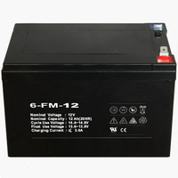 Batterie longue durée pour onduleur 12V 12Ah 20h 6 FM 12 Batterie 12V 12Ah GEL rechargeable