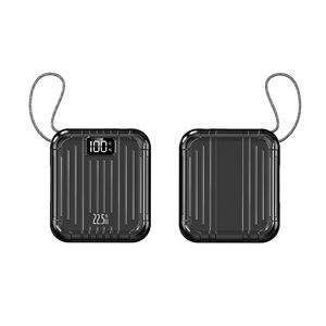 Mini Powerbank à charge rapide 22.5W Livré avec câble 10000mah 20000mah Alimentation mobile portable à charge rapide - Product Image 4