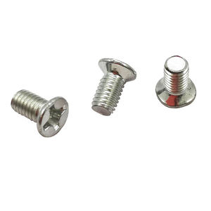 Tornillo de máquina Phillips de cabeza avellanada niquelado M3x5 KM - Product Image 4