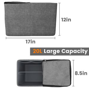 Organisateur de glacières pour sacs Bogg X Large, accessoires d'origine, glacière avec plateau de séparation, glacière portable étanche avec fermeture éclair - Product Image 5