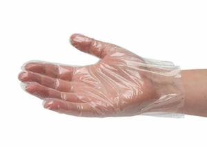 Gants PE jetables transparents en <span class=keywords><strong>plastique</strong></span> PE-HD pour enfants Gant à main bon marché Gants PE de qualité alimentaire - Product Image 4