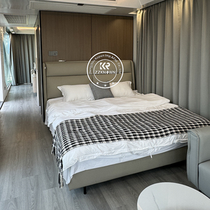 Modern Luxury Prefabricated Kits Steel Container Modular Eco-Friendly Portable House Bathroom Double Soundproof Capsule <b>Hotel</b> - Product Image 5
