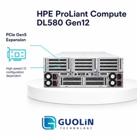 Serveur d'entreprise HPE ProLiant Compute DL580 Gen12 4U 4S avec processeur Intel Xeon 6714P et mémoire DDR5