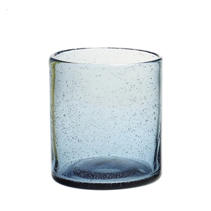 Venta al por mayor de alta calidad aceptar la impresión <span class=keywords><strong>del</strong></span> logotipo <span class=keywords><strong>del</strong></span> oem <span class=keywords><strong>ronda</strong></span> batido de leche taza de vidrio - Product Image 1