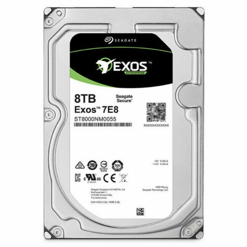 ST8000NM0055 Exos 7E8 8TB,Internal,7200 RPM,3.5 Inch Hard Drive