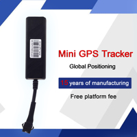 Mini Rastreador GPS TK205, Dispositivo de Rastreo Antirrobo en Tiempo Real para Automóvil, Alarma de Geocerca de Entrada/Salida