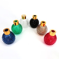 Bouteille d'aromathérapie en verre style industriel, flacon de parfum à paroi épaisse, options personnalisables OEM/ODM, stockage d'huiles artisanales