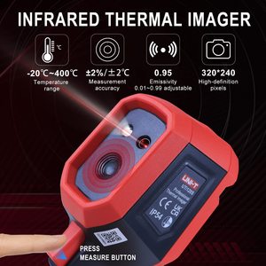 UNI-T UTi120S palmare <span class=keywords><strong>digitale</strong></span> <span class=keywords><strong>termocamera</strong></span> industriale 120x90 pixel intervallo di misurazione della temperatura-20 ~ 400 gradi Celsius - Product Image 2