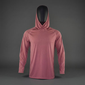 Sudadera con Capucha de Pesca para Hombre, Protección Solar UPF 50, Poliéster, Color Sólido, Manga Larga, Anti-UV - Product Image 3