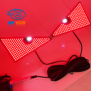 Luz LED Ojo de <span class=keywords><strong>Diablo</strong></span> con Alimentación USB para Autos, Ojos Animados Rojos/Amarillos, Diseño Triangular Semicircular - Product Image 5