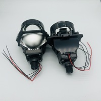 Ampoules de phares LED DILUSY pour voiture, 130W, double faisceau, lentille de projecteur, faisceau ultra-lumineux et focalisé, coupe de faisceau tangentiel, ajustement universel