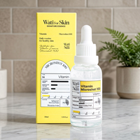 WATI UNTUK KULIT Serum Microneedle dengan Asam Hialuronat & Ekstrak Centella Asiatica 30ml Pemutih Wajah Pencerah
