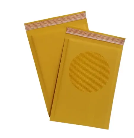 Recyclable Kraft Cover Paper Mailers Bag Corrugated Paper Padded Cushion Packaging Envelopes
