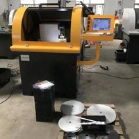 Vente flash : petit polisseur vibratoire, machine à polir vibrante, polisseuse à haute vitesse, meuleuse à lames de scie en acier