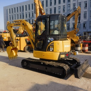 Petite pelle d'occasion de haute qualité Komatsu PC55MR 3 Original Japan Komatsu PC55mr 3 à vendre - Product Image 2