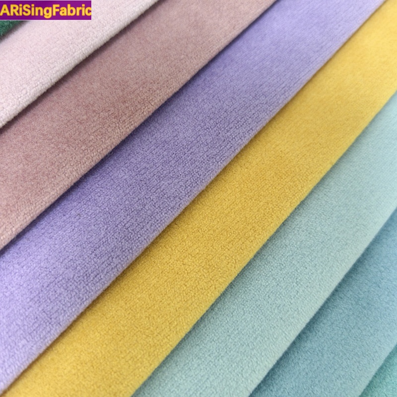 Luxury Upholstery Plain Velvet Sofa Fabric Velvet for Sofa
