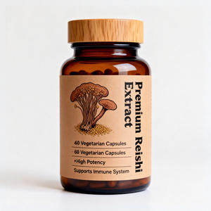 แคปซูลเห็ดหลินจืออิออร์แกนิกสารสกัดจากธรรมชาติฉลากส่วนตัวบริการ OEM ODM ISO GMP NSF ได้รับการรับรอง - Product Image 3