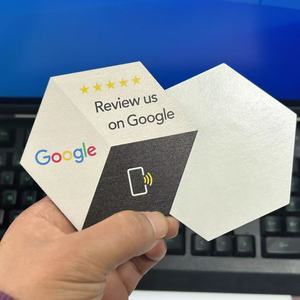 การ์ดรีวิว Google ไม้กับ NFC-ปล่อยให้เราตรวจสอบได้อย่างง่ายดาย - Product Image 5