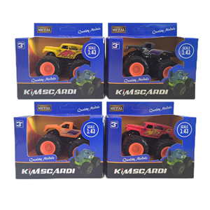 Nuevo Modelo de Vehículo Deslizante de Metal, Juguete de Simulación de Auto, Ruedas Grandes, Modelo de Auto Todoterreno de Aleación, Camioneta Monstruo, Juguetes Fundidos a Presión - Product Image 5
