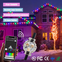 Fabricant chinois de lumières de Noël 20 mm 30 mm 12 V 24 V, étanches pour l'extérieur, UCS2904 5050, éclairage ponctuel LED, décoration de la maison