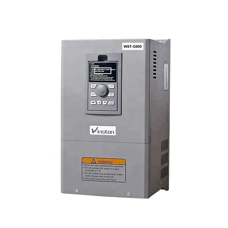 WSTG600-4T160G 3 상 440VAC 160KW 모터 VFD 고성능 벡터 제어 AC 가변 주파수 인버터