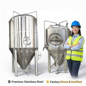 Tanque de Fermentación Cónico de Vino de Acero Inoxidable de 500L, 600L, 800L con Aislamiento de Burbujas, Tanque Brillante para Cerveza de Cervecería - Product Image 4