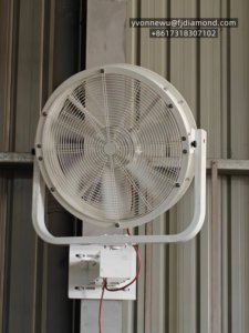 Ventilador Oscilante de Pared de 32 Pulgadas y 600W con Nebulización, Gran Flujo de Aire, Personalizable para Oriente Medio - Product Image 6