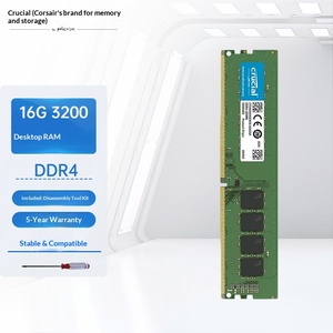 Bulk Wholesale Crucials 16GB <b>DDR4</b> 3200MHz Desktop <b>RAM</b> Original Micron PC Memory Stick for Computer Upgrade Accessories 16GB <b>DDR4</b> - Product Image 1