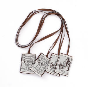 Escapularios Católicos Bordados de Adoración Estola Litúrgica Amuleto Religioso Regalos Carmelitas Colgantes y Joyería Hechos a Mano - Product Image 5