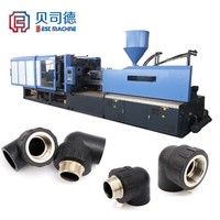 Machine de moulage par injection de raccords de tuyauterie en PVC HDPE PPR Machine de fabrication d'articles en plastique