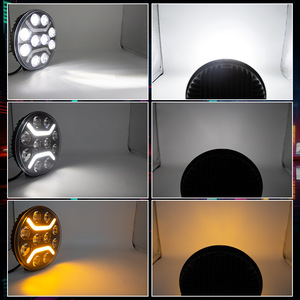 <span class=keywords><strong>Lampe</strong></span> de voiture transfrontalière universelle 12v 24v 120w 9 pouces lumière de conduite tout-terrain lumière de Modification électronique - Product Image 3