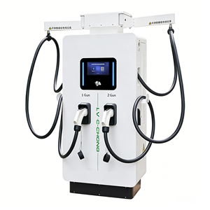 Station <span class=keywords><strong>de</strong></span> recharge rapide DC double pistolet 60kW-160kW <span class=keywords><strong>la</strong></span> plus vendue, chargeur commercial pour véhicules électriques avec écran tactile HD - Product Image 1