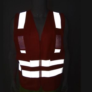 เสื้อกั๊กนิรภัยสะท้อนแสง CITICITY แบบมีซิปสำหรับงานก่อสร้างและจราจร พร้อมโลโก้สั่งทำพิเศษ - Product Image 6
