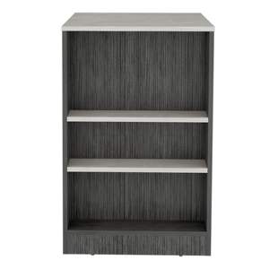 DB Portree Modern Kitchen Cart <b>Oak</b> Wood Kitchen Island with 3-Side <b>Shelves</b> - Product Image 5