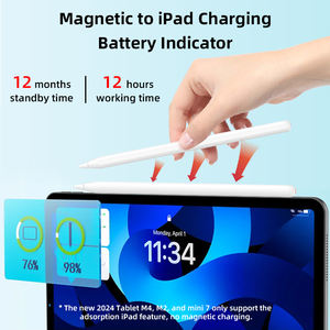 Stylet actif à charge sans fil multifonctions pour Ipad pro 2024 Tablet <span class=keywords><strong>Pencil</strong></span> For <span class=keywords><strong>Apple</strong></span> With Magnetic Adsorption Touch pen - Product Image 3