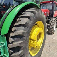 Tracteur John Dere 140HP d'occasion en bon état, tracteur JD, tracteurs agricoles d'occasion à vendre