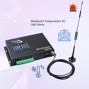 Température multipoint 4G Alarme SMS usine maison capteur de fuite de fumée gsm sms dispositif d'envoi - Product Image 1