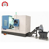 Tour CNC à banc incliné de haute précision avec outils motorisés TCK56Y TCK600Y, centre de tournage CNC multifonctionnel pour usinage moyen